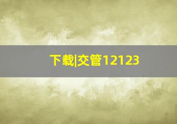 下载|交管12123